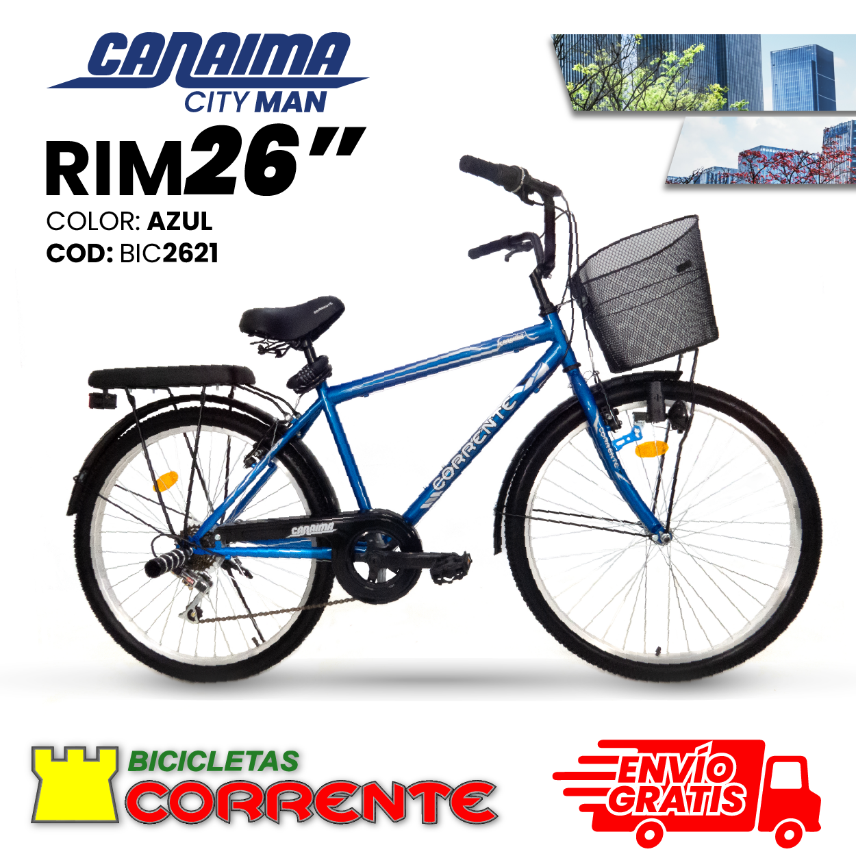 Canaima City Man Color 1